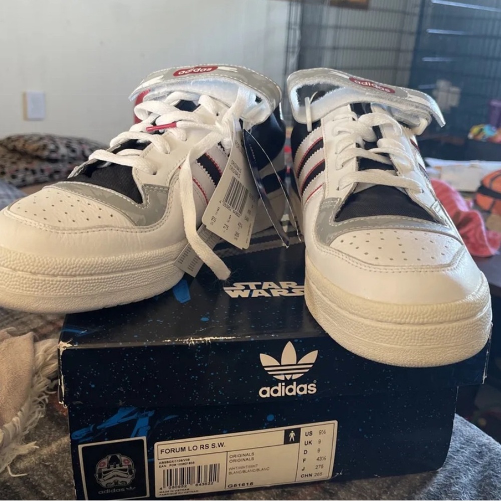 Adidas Originals Forum Low Rs S.W. G51615 Sneakers Men US 9.5 NEW WITH TAGS